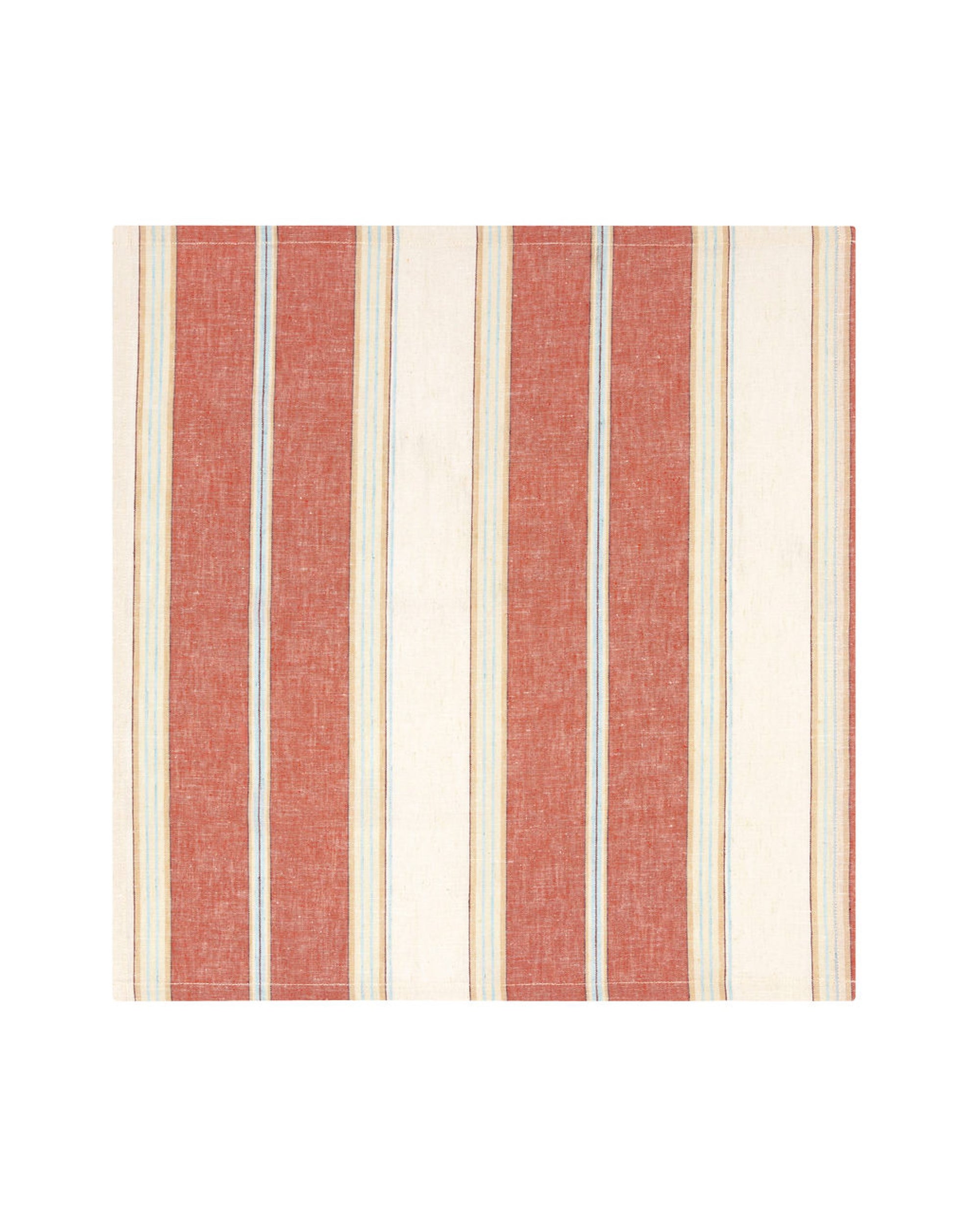 Palmyra Stripe Napkin - Berry - Set of 4