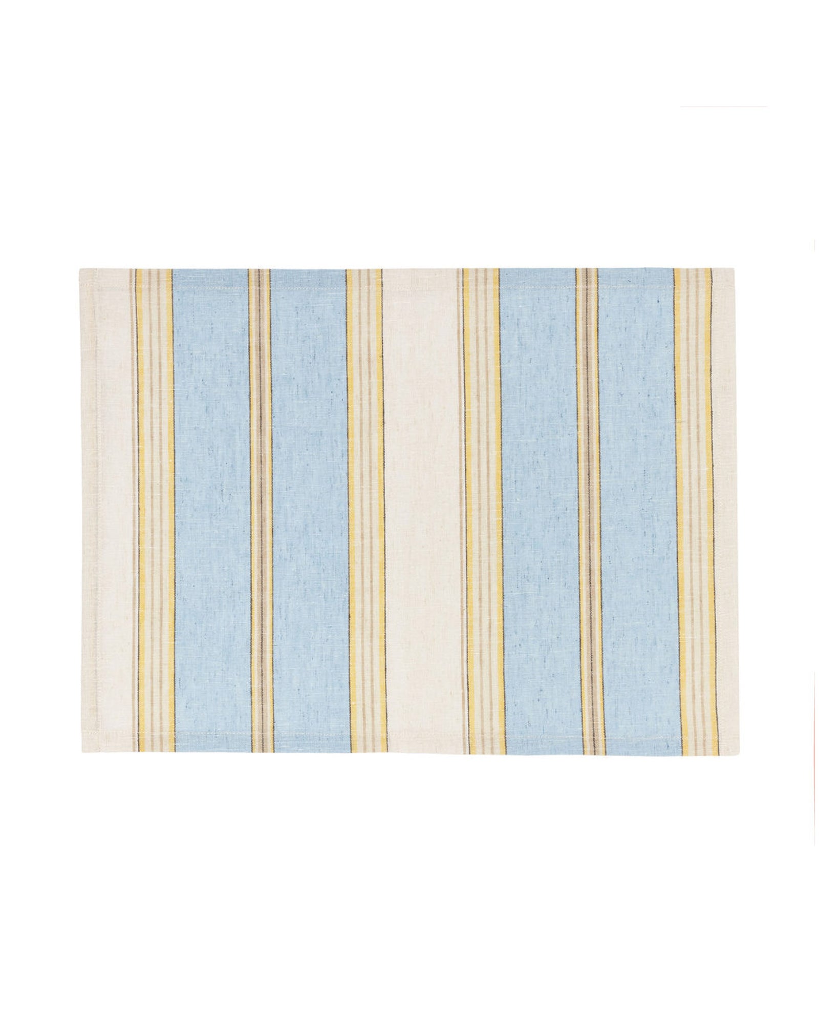 Palmyra Stripe Placemat - Sky - Set of 4