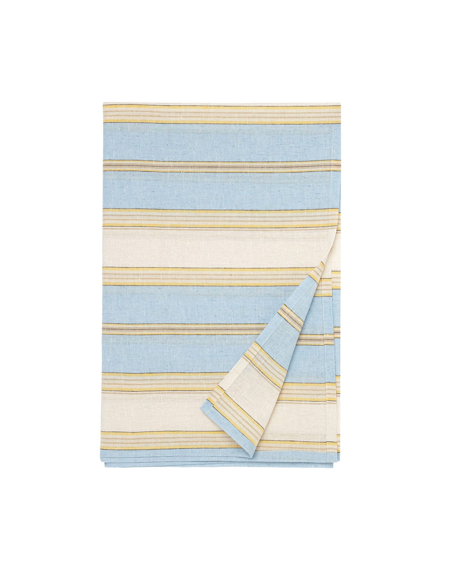 Palmyra Stripe Table Cloth - Sky