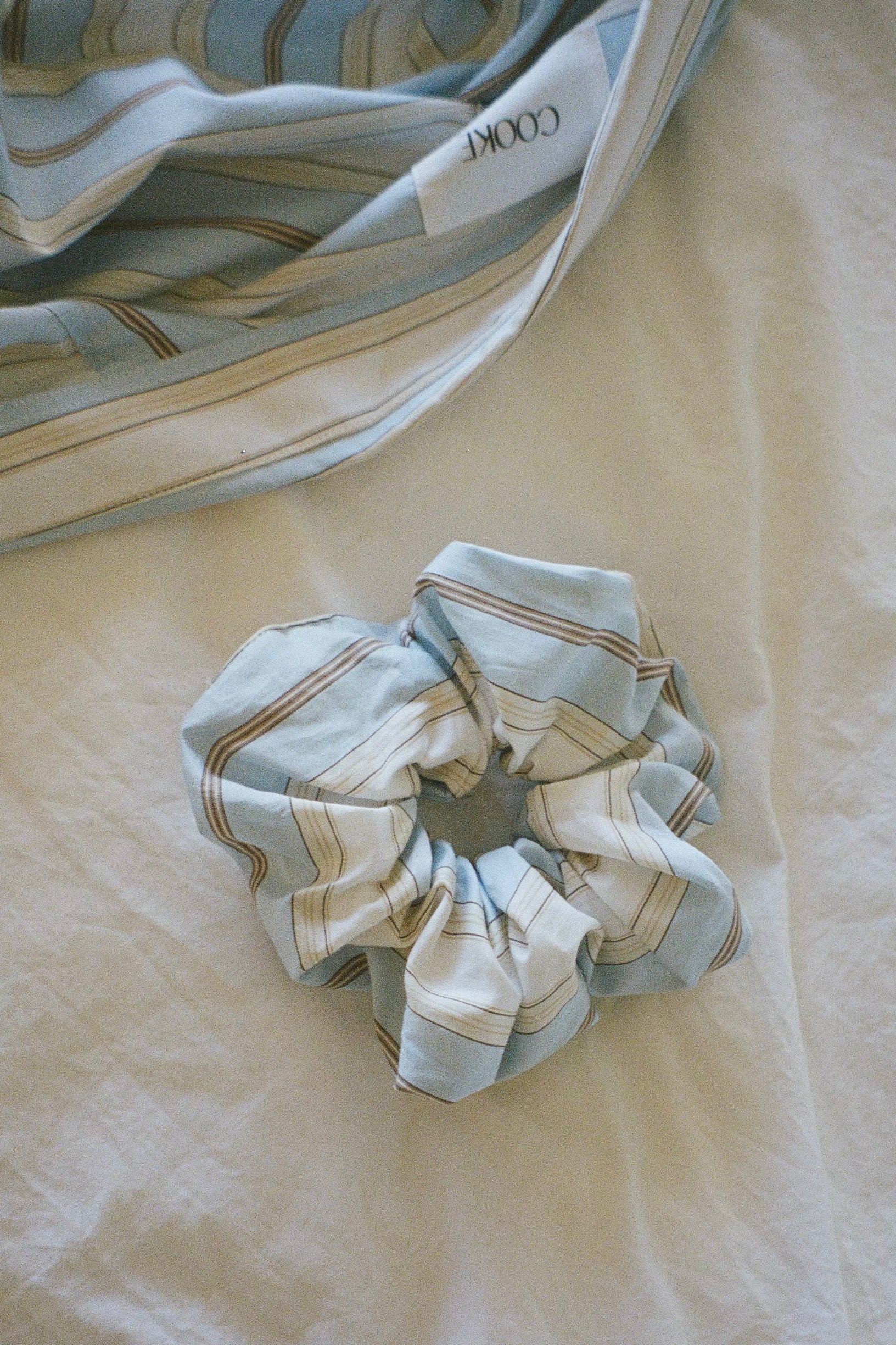 Scrunchie - Palmyra Stripe - OP X CS