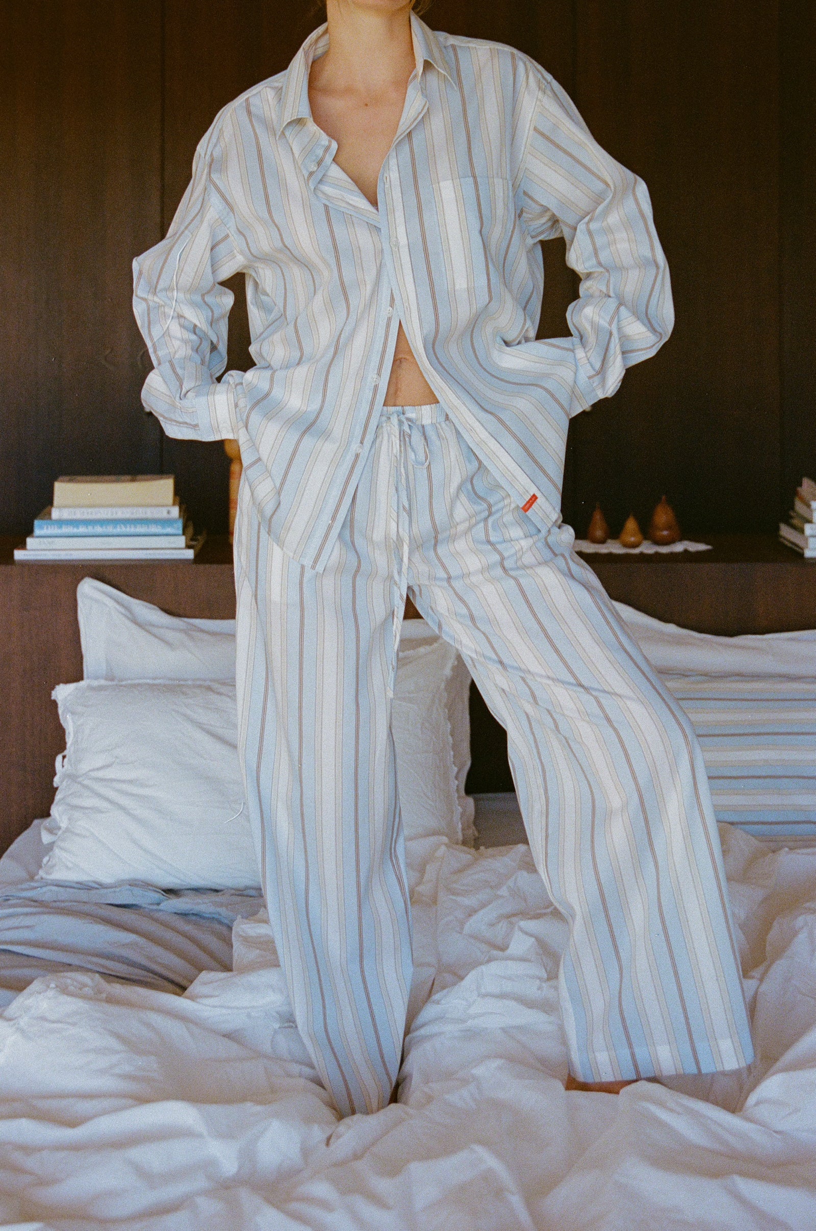 Lounge Shirt - Palmyra Stripe - OP X CS